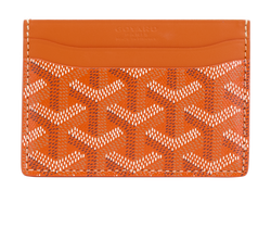 Goyard Saint-Sulpice Card Wallet, Canvas, Orange, 120240, B, 3*